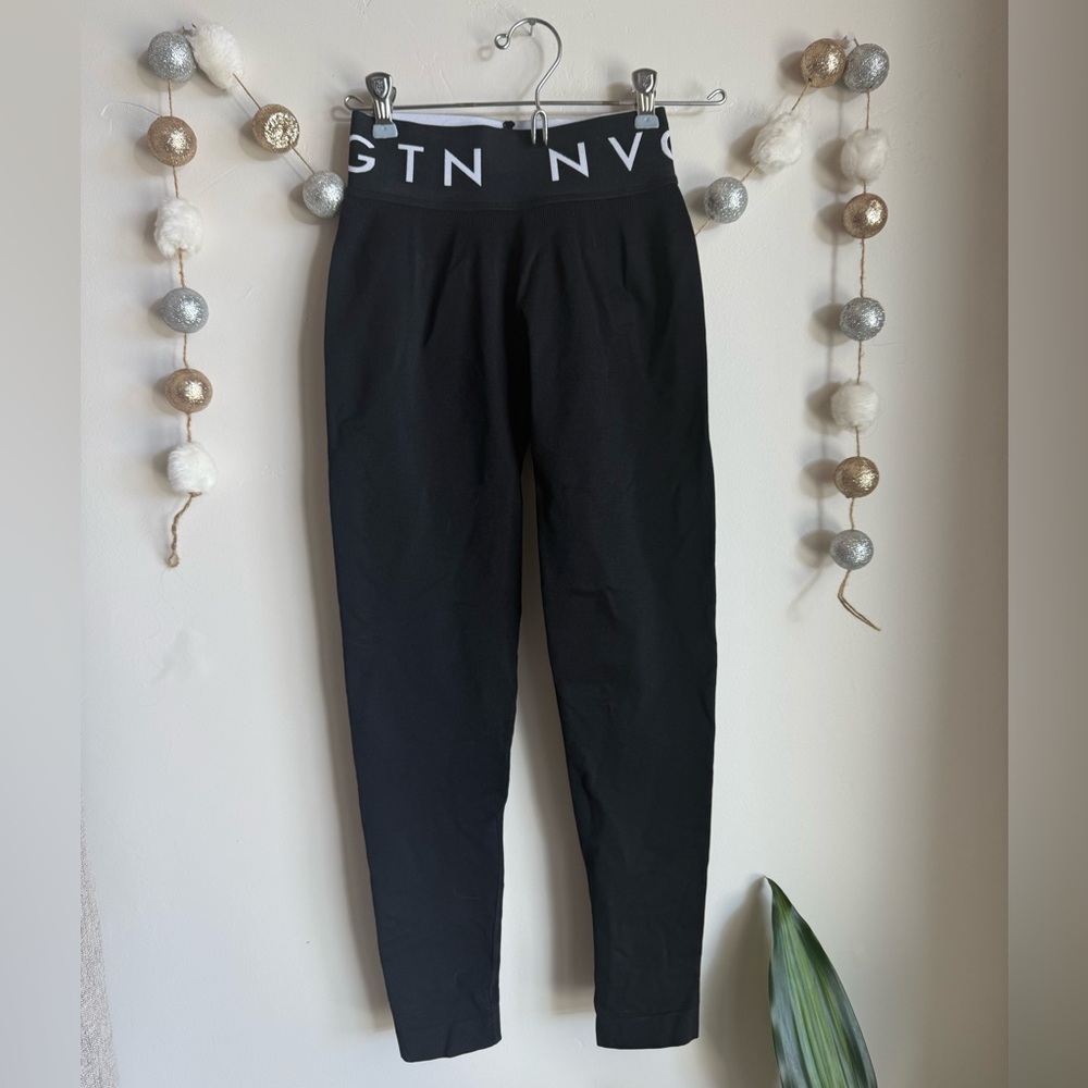 NVGTN Thick Band Black Legging